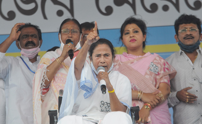 "You Brought Covid And Ran Away":  Mamata Banerjee Slams BJP At Rally