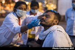 58,097 Fresh Covid Cases In India, 55% Jump; 2,135 Omicron Cases 58,097 Fresh Covid Cases In India, 55% Jump; 2,135 Omicron Cases