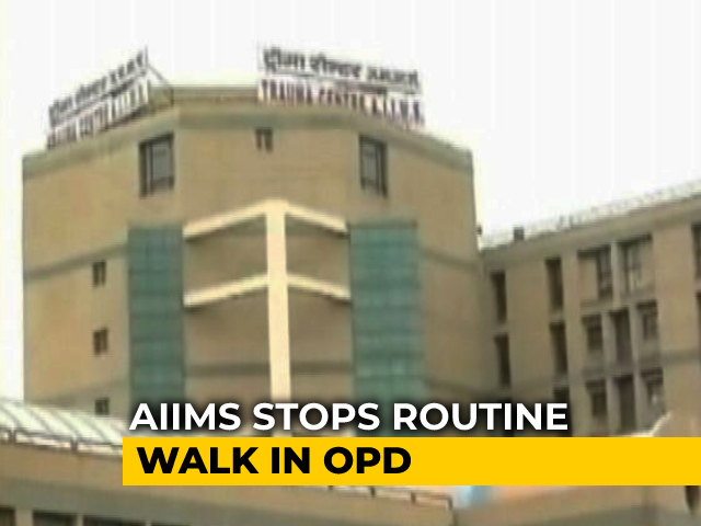 AIIMS Puts Restrictions On Out-Patient Registration To Curb Covid Spread