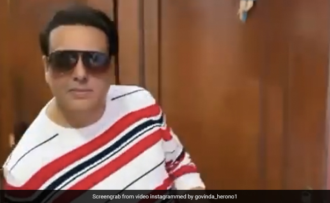 Govinda का कोरोना टेस्ट आया निगेटिव, तो मस्ती में लगे झूमने...देखें Video