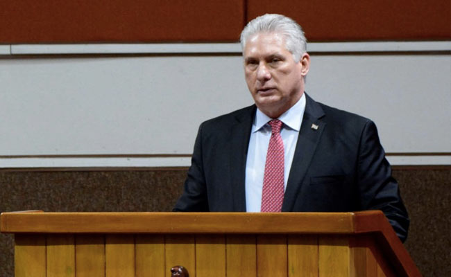 US Efforts "To Destroy Cuba" Have Failed: President Diaz-Canel