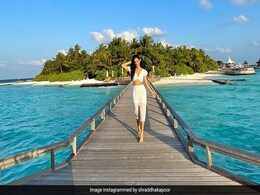 Shraddha Kapoor Enjoys Another Day In Paradise In Her All-White Beach Outfit Shraddha Kapoor Enjoys Another Day In Paradise In Her All-White Beach Outfit