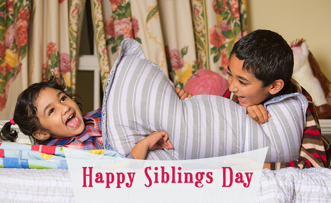Happy Siblings Day 2021: Wishes Quotes WhatsApp Status GIFs ...