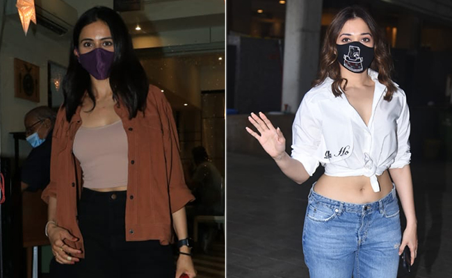 Tamannaah Bhatia And Rakul Preet Singh Are Doing Justice To Their Stylish Distressed Jeans