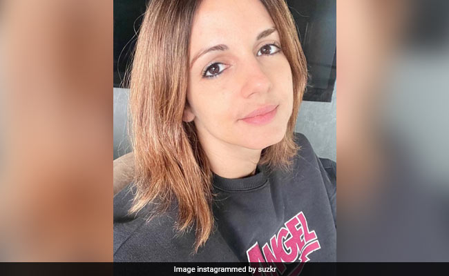 For Sussanne Khan's "Angel" Pic, An Emoji Review From Rumoured Boyfriend Arslan Goni