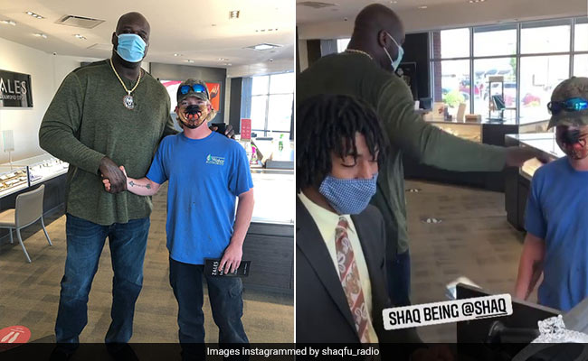 Watch: NBA Legend Shaquille O'Neal Pays For Stranger's Engagement Ring