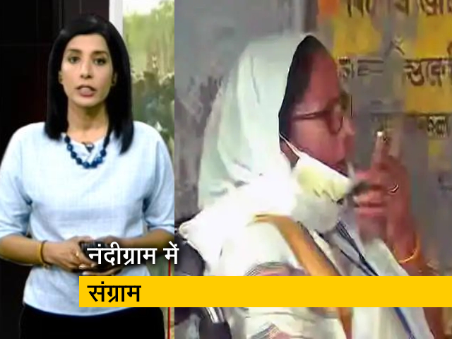 पश्चिम बंगाल में दूसरे दौर की वोटिंग के दौरान नंदीग्राम पर हुआ जमकर संग्राम