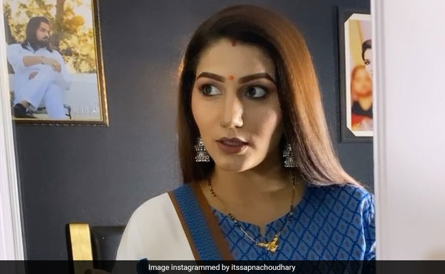 Sapna Choudhary Dance Video: सपना चौधरी स्लेटी खाती आईं नजर, 'स्लेट बरती' सॉन्ग पर यूं किया डांस