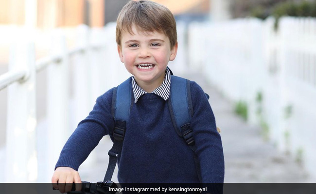 Prince Louis Is All Smiles In His Birthday Portrait