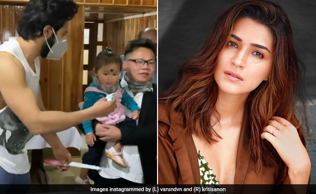 Varun Dhawan's ROFL Video Of Celebrating A Baby's Birthday Cracks Up Kriti Sanon