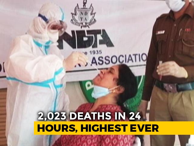 Nearly 3 Lakh Covid Cases, 2,023 Deaths: India Sees Biggest Daily Spike