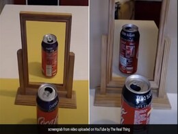 Mind Blowing! This Optical Illusion Involving Coca Cola Can Will Leave You Puzzled - Watch Video Mind Blowing! This Optical Illusion Involving Coca Cola Can Will Leave You Puzzled - Watch Video