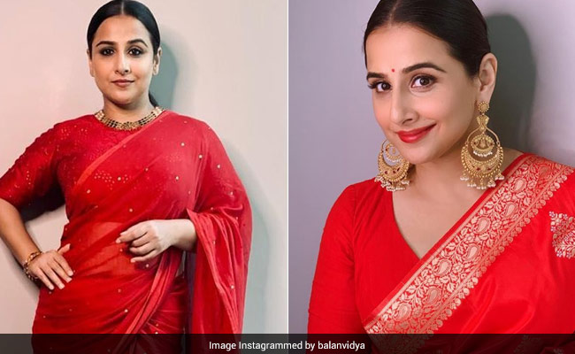 Celebrity-Approved Red Saree Looks To Keep It Classic Yet Chic