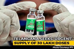Telangana Flags Vaccine Shortage, Says Stocks Left For Less Than 3 Days Telangana Flags Vaccine Shortage, Says Stocks Left For Less Than 3 Days