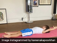 करीना कपूर ने शेयर की तैमूर अली खान की Photo, बोलीं- योग के बाद स्ट्रेचिंग या नींद के बाद...