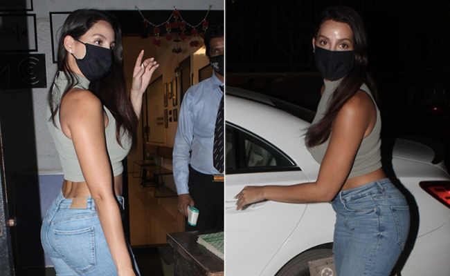 Nora Fatehi Is Spotted In Town But Not Without Her Rs. 2.7L Designer Handbag