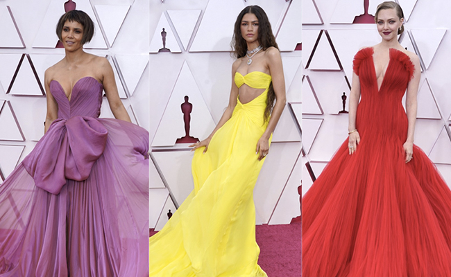 Oscars 2021: Amanda Seyfried, Halle Berry, Zendaya&rsquo;s Outfits Made Colourful Red Carpet Entries