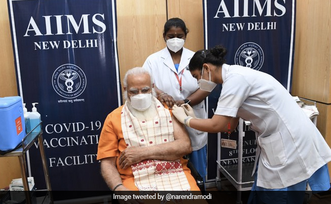 PM Gets Second Vaccine Dose: "If Eligible, Get Your Shot Soon"