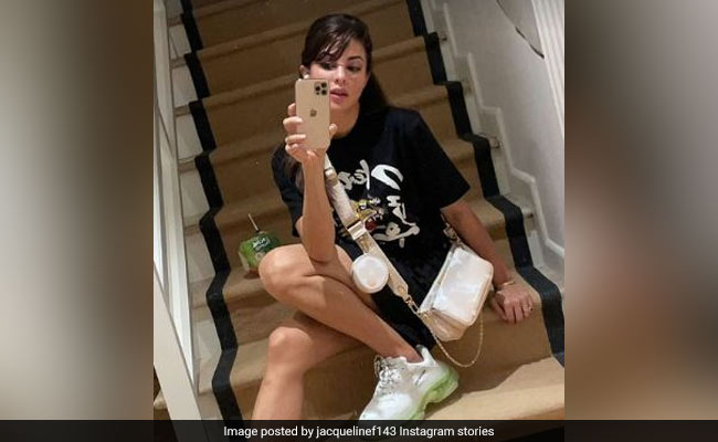 Jacqueline Fernandez's Sporty Style Gets A Luxury Touch With Rs 70K Balenciaga Sneakers