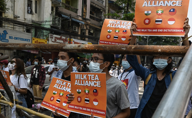Twitter Spotlights Asia Democracy Movements With #MilkTeaAlliance Emoji