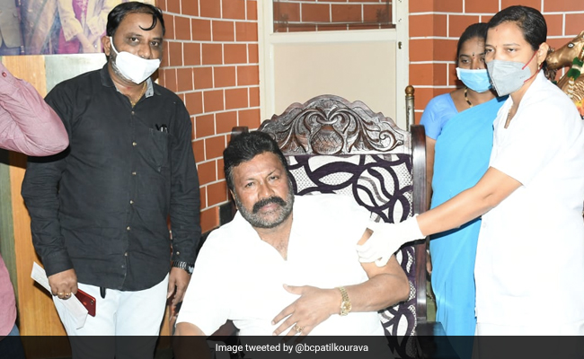 Health Official Suspended For Giving COVID-19 Shot To Karnataka Minister At Home