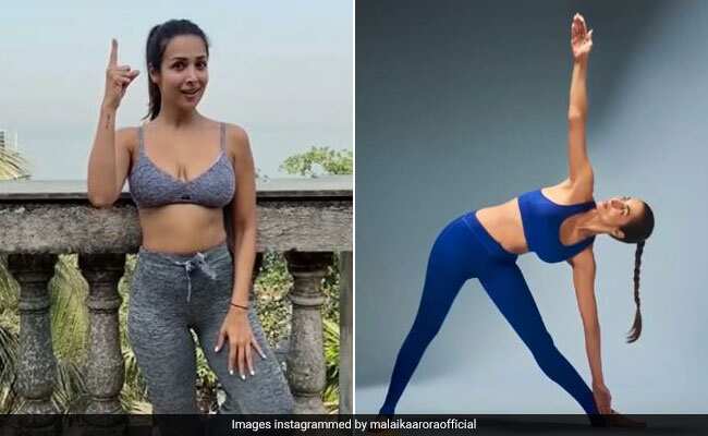 स्ट्रेस दूर कर शांत महसूस करने के लिए Malaika Arora ने 3 आसन योग आसन शेयर किए