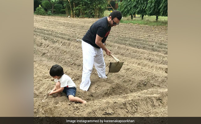 Earth Day 2021: Kareena Kapoor Posts Pic Of Her "Favourite Boys" Farming
