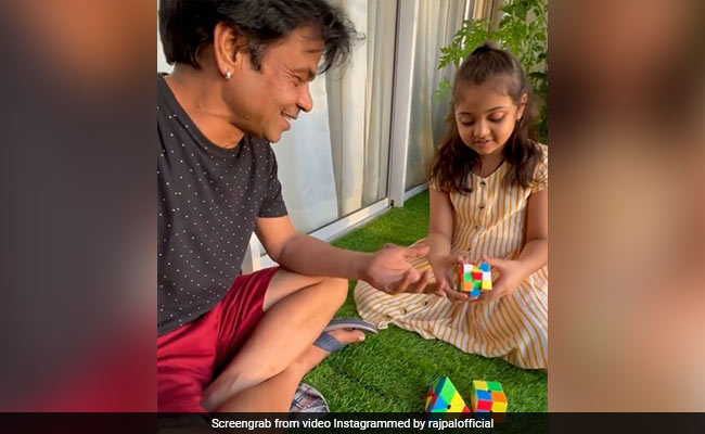 राजपाल यादव की बिटिया ने चुटकियों में सुलझा दी यह पहेली, Video कर देगा हैरान