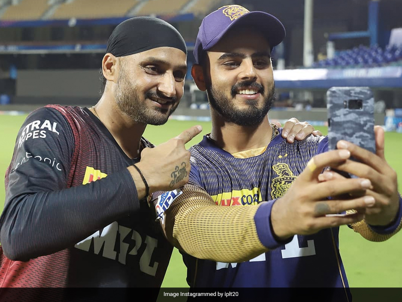 IPL 2021: Nitish Rana, Harbhajan Singh Rap To 'Brown Munde' After Victory Over SRH
