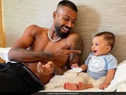 IPL 2021: Hardik Pandya Gets "The Laughter I Need Before The Game", Posts Pic With Baby Agastya IPL 2021: Hardik Pandya Gets "The Laughter I Need Before The Game", Posts Pic With Baby Agastya