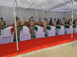 Funeral Of CRPF Soldier Killed In Maoist Attack Held In Andhra Pradesh Funeral Of CRPF Soldier Killed In Maoist Attack Held In Andhra Pradesh