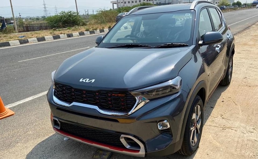 Kia Sonet Subcompact SUV Gets New Logo; Starts Arriving At Dealer Yard