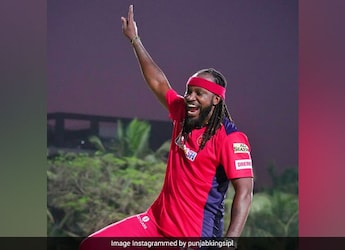 IPL 2021: Cricketer Chris Gayle Enjoys Breakfast Meal Early In The Morning IPL 2021: Cricketer Chris Gayle Enjoys Breakfast Meal Early In The Morning