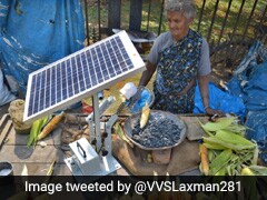 भुट्टा पकाने के लिए बुजुर्ग महिला ने किया सोलर एनर्जी का इस्तेमाल, वीवीएस लक्ष्मण बोले - 'आश्चर्नजनक…'