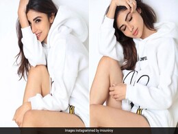 Like Mouni Roy, Get Athleisure On Point In A Chic Sweatshirt Dress Like Mouni Roy, Get Athleisure On Point In A Chic Sweatshirt Dress