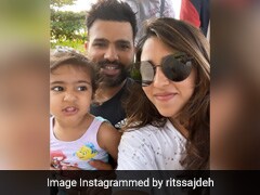 Rohit Sharma's Wife Ritika Sajdeh Shares Selfie With Her "Two Babies"