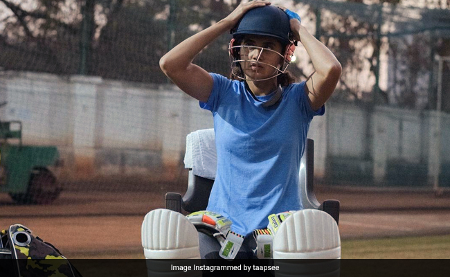 <i>Shabaash</i> Taapsee Pannu: She Braces For Summer Like A Champ