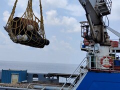 भारतीय नौसेना ने लक्षद्वीप में ऑक्सीजन एक्सप्रेस की तैनाती की