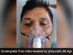 हॉस्पिटल में सांसों के लिए जूझते दिखे AAP नेता सौरभ भारद्वाज, कहा- 