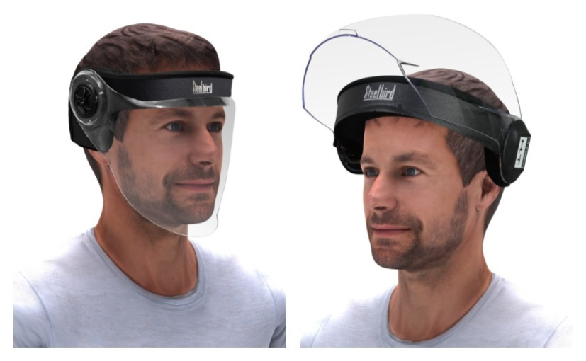 Steelbird Face-Shield Daily Sales Cross 6,000 In COVID-19 Second Wave