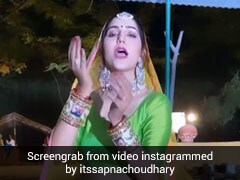 सपना चौधरी ने 'ठाड़े रहियो' सॉन्ग पर किया लाजवाब डांस, देसी क्वीन का Video हुआ वायरल