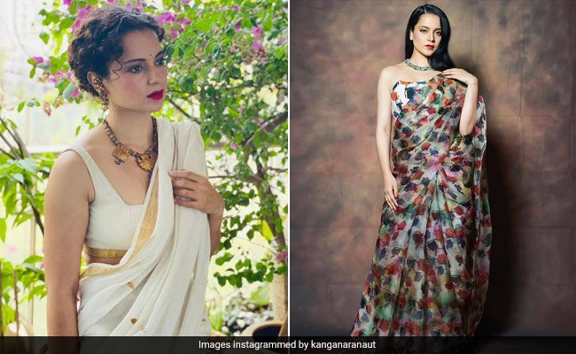 Kangana Ranaut's Saree Looks: Get Inspired To Nail Ethnic Fashion