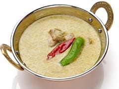 South Indian Fish Curry In White Gravy