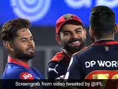 Watch: Kohli, Pant Share Light Moment After Last-Ball Thriller In IPL