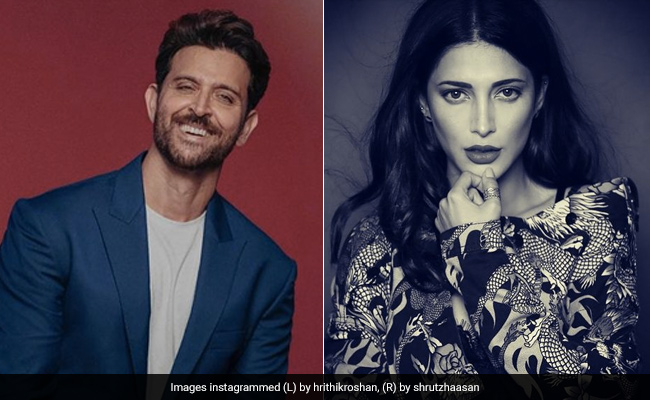 Shruti Haasan Reveals She Had A "Crush" On Hrithik Roshan In School