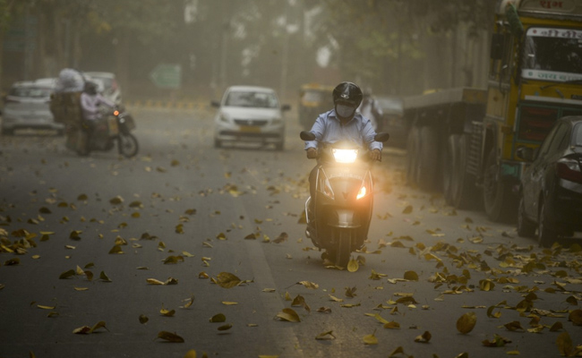 Hailstorm, Rain In Parts Of Delhi Amid Severe Heat Wave
