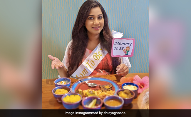Pregnant Shreya Ghoshal Shares Pics From "Surprise Baby Shower"