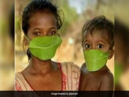 Mask के नहीं थे पैसे तो पत्ते का ही बना लिया मास्क, IPS बोला- 'गरीब हैं लेकिन गैर जिम्मेदार नहीं...' Mask के नहीं थे पैसे तो पत्ते का ही बना लिया मास्क, IPS बोला- 'गरीब हैं लेकिन गैर जिम्मेदार नहीं...'