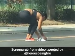 सड़क के बीचोबीच फंस गया था कछुआ, महिला ने देखते ही हाथ में उठाया और किया कुछ ऐसा, लोगों ने की जमकर तारीफ - देखें Video