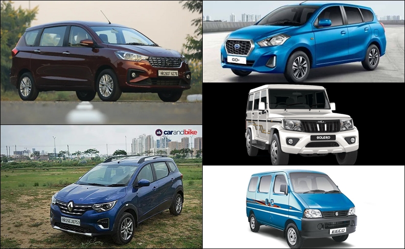 Five Most Affordable 7-Seater Cars In India
